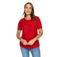thumbnail image 1 of Iyla Women's Short Sleeve Ripple Tee, 1 of 6