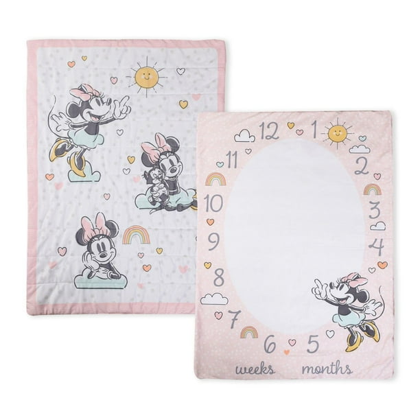 Ensemble 5 pièces pour chambre de bébé Disney Minnie Mouse, Rêves