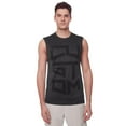 thumbnail image 1 of Dark Black Men's Performance Muscle Tank top, 1 of 6