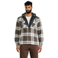 thumbnail image 1 of George Men's Hooded Shirt Jacket, 1 of 6
