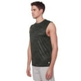 thumbnail image 4 of Dark Black Men's Performance Muscle Tank top, 4 of 6