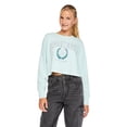 thumbnail image 1 of No Boundaries Women's Boxy Crop Tee, 1 of 6