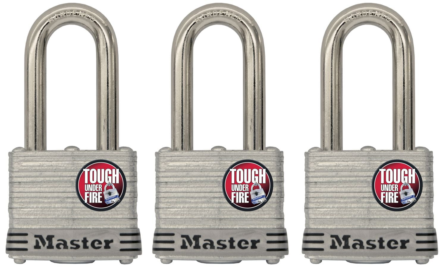Master Lock 3TRILFLIM 40 mm Laminated Steel Padlock 3 Pack Walmart