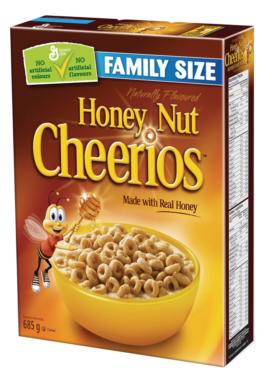 Cheerios Honey Nut Cereal Family Size Walmart Canada