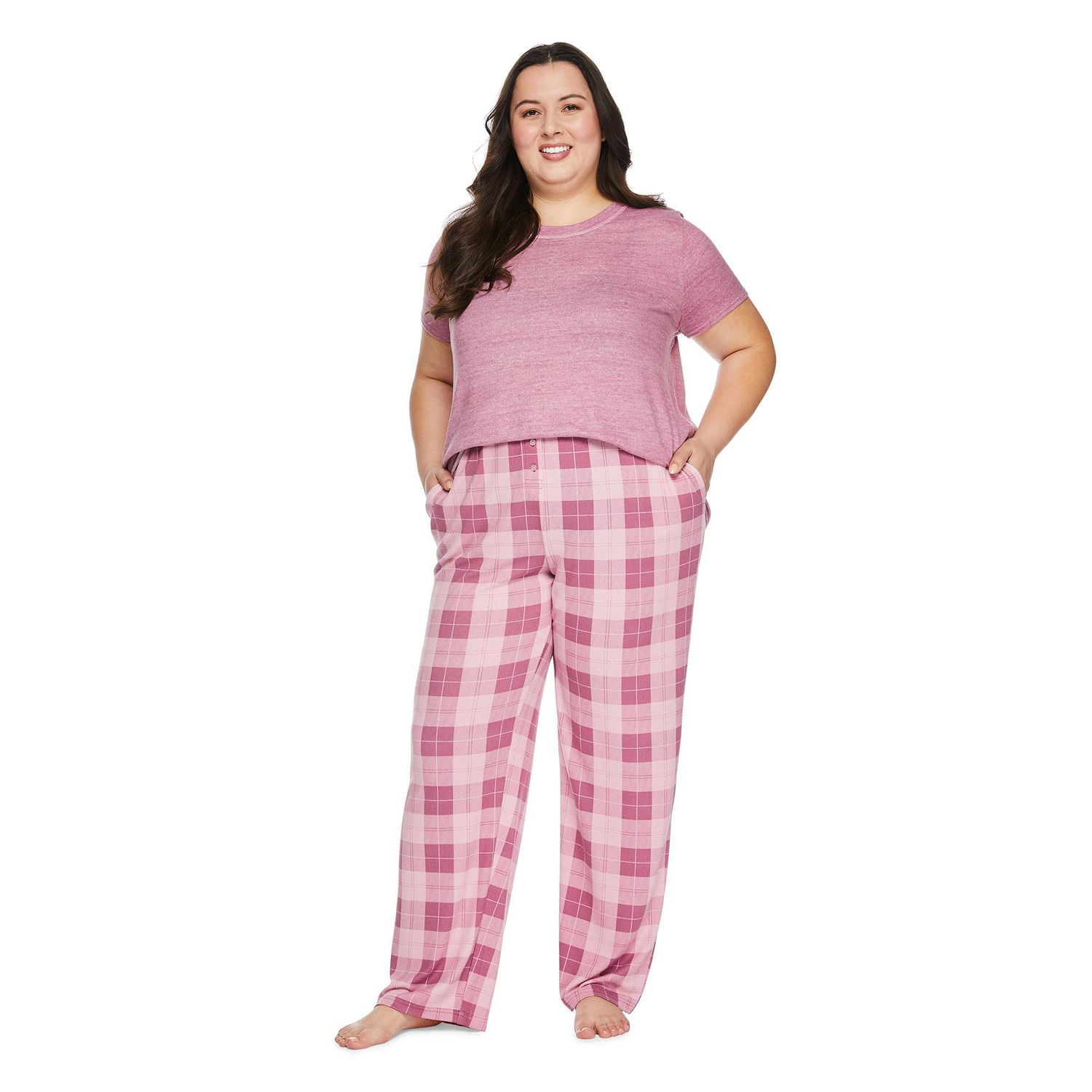 George Women's Plus Pajama 2-Piece Set