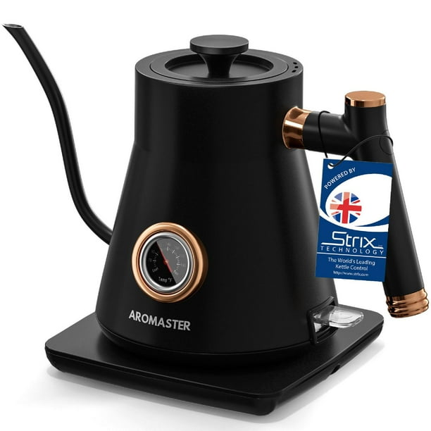 Aromaster Electric Gooseneck 1200watt Quick Heating Kettle with