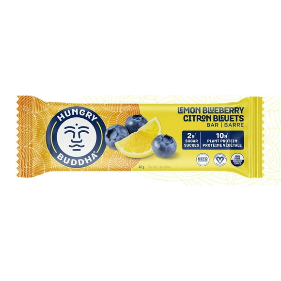 Hungry Buddha Lemon Blueberry Bar | 40g