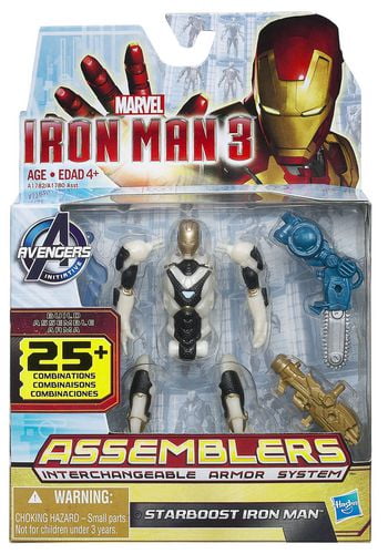 MARVEL IRON MAN 3 Avengers Initiative ASSEMBLERS Interchangeable Armor ...