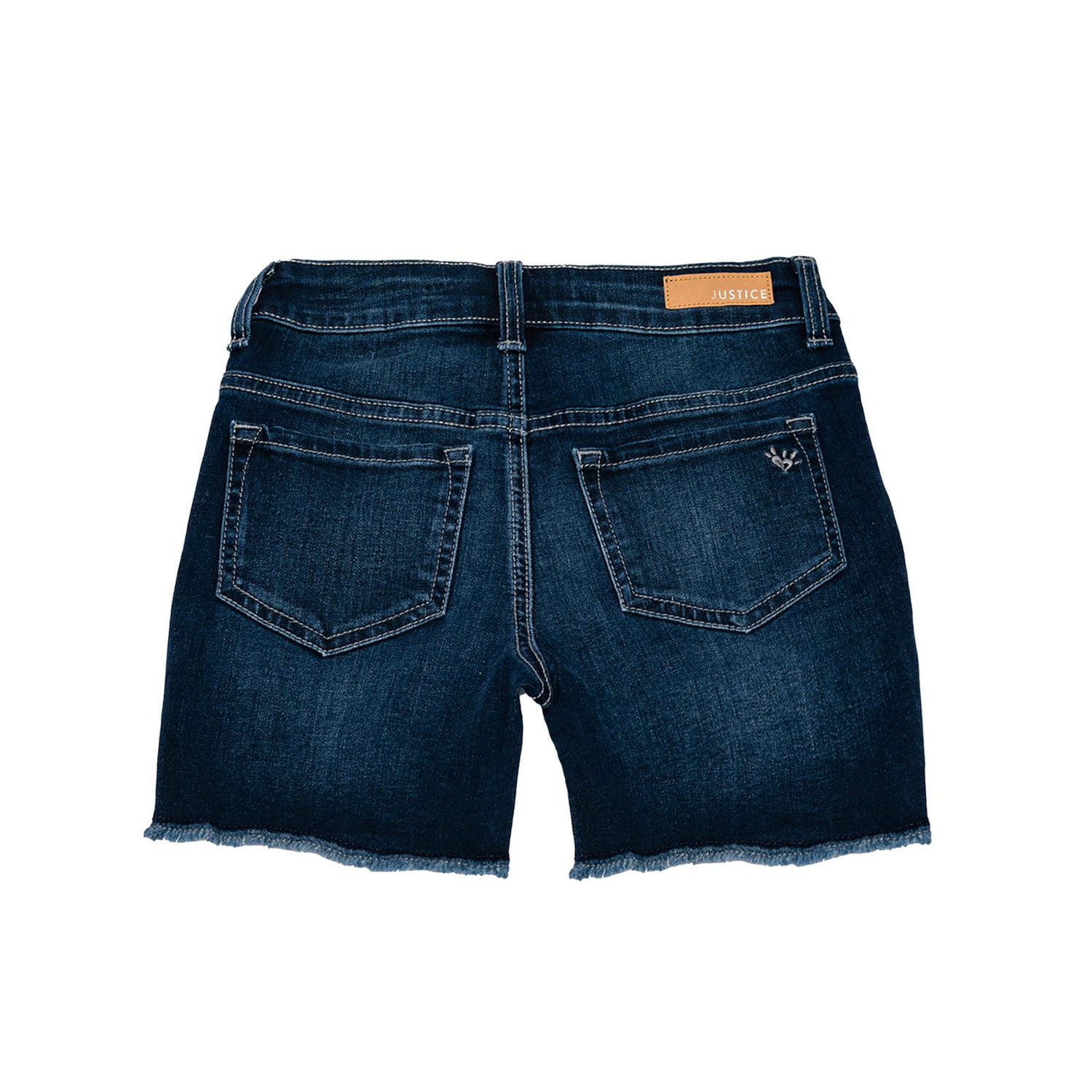 Justice best sale jean shorts