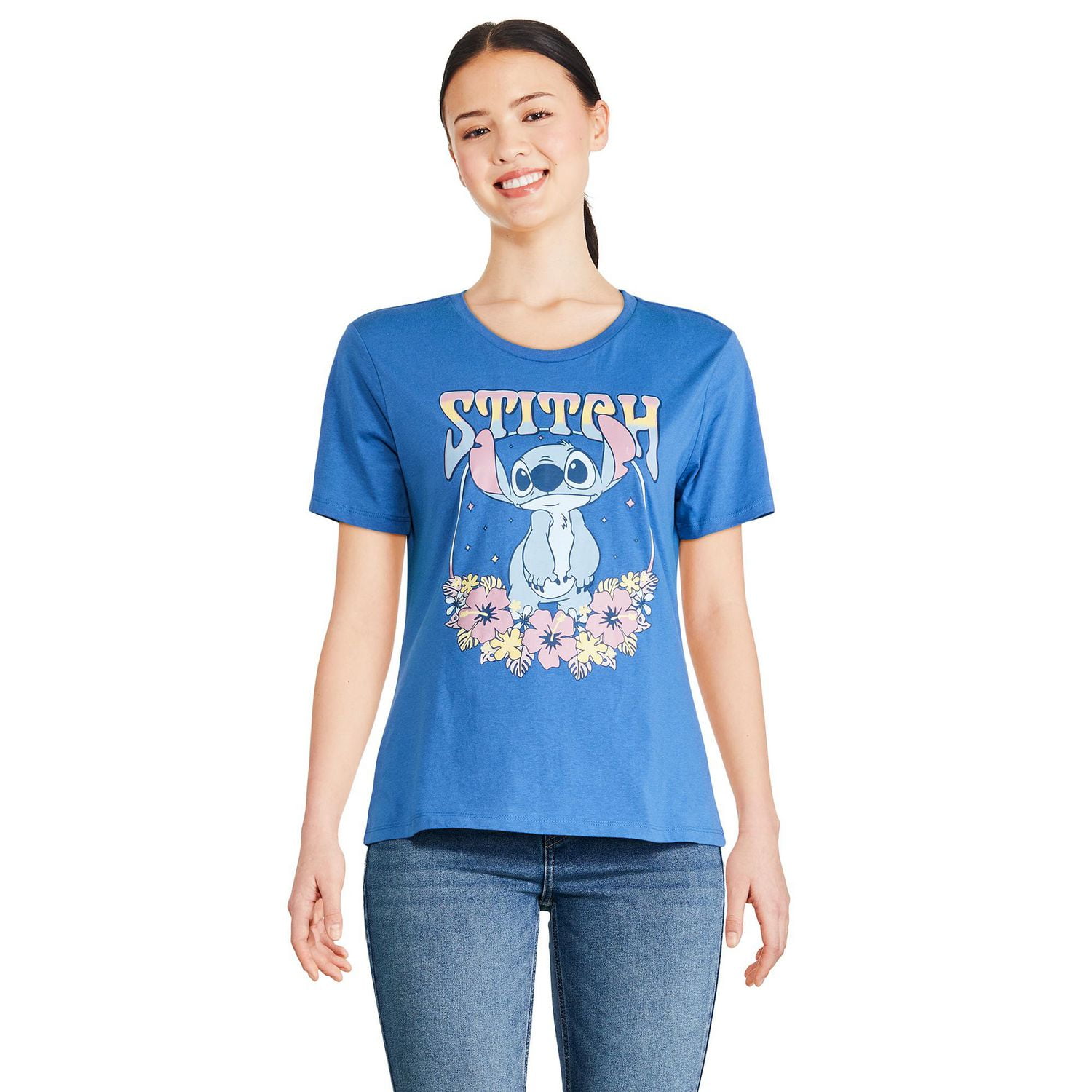 Disney Women's Stitch Tee, Sizes XS-XL