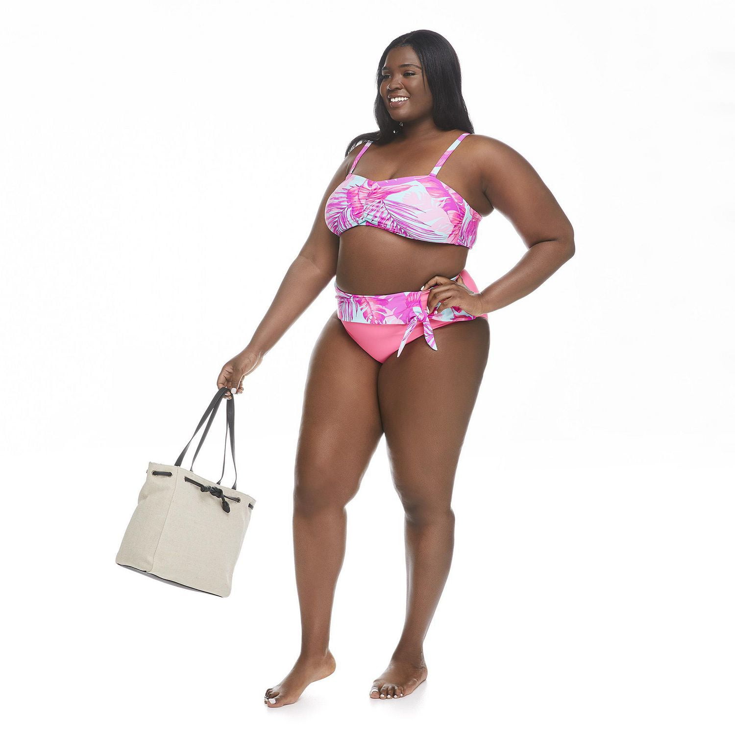 George Plus Women's Wrap Waist Swim Bottom