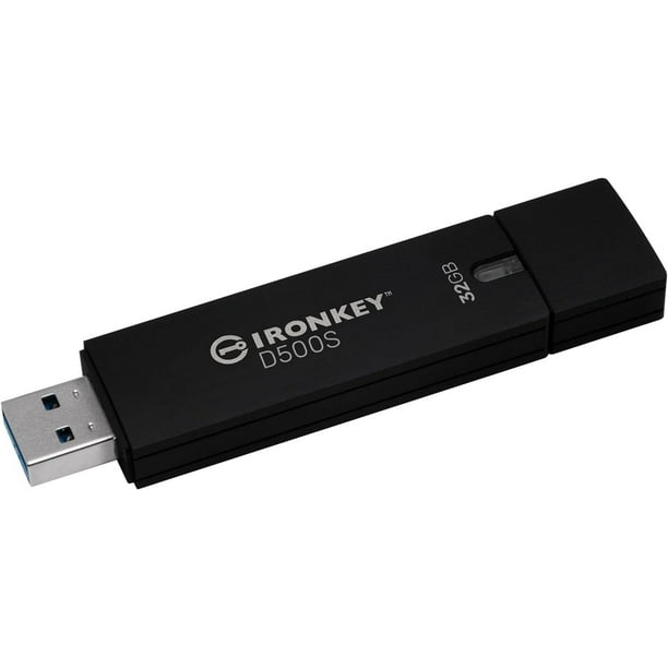 Kingston Ironkey D500S 32GB Encrypted Flash Drive | Dual Hidden ...