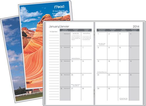 Mead Two Year Fashion Monthly Pocket Planner 3 1 4 X 6 1 4 Walmart 