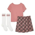 thumbnail image 2 of Btween Girls' Skort 3-Piece Set, 2 of 3