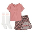 thumbnail image 3 of Btween Girls' Skort 3-Piece Set, 3 of 3