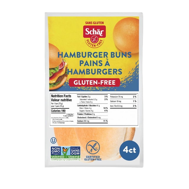 Schär Gluten-Free Hamburger Buns