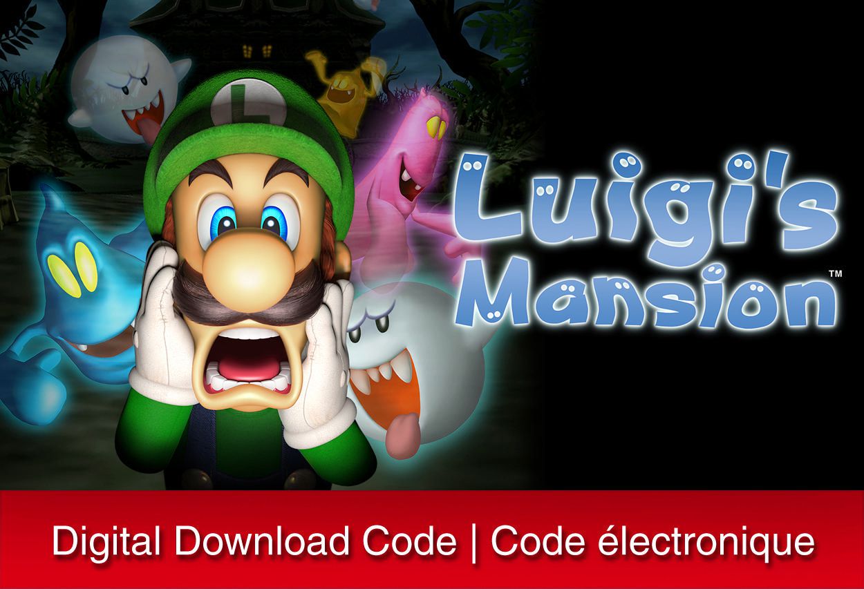 luigi's mansion 3ds download code