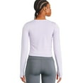 thumbnail image 3 of Athletic Works Women's Side Ruched Tee, 3 of 6