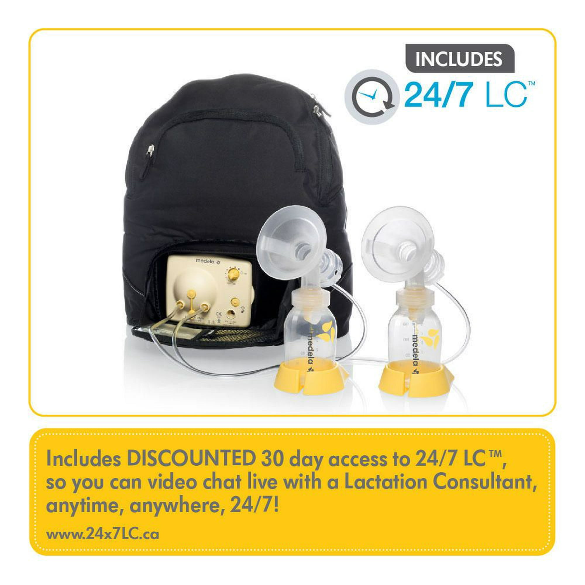 Medela Pump in Style Advanced Backpack with Double Electric Breast Pump -  Walmart.ca