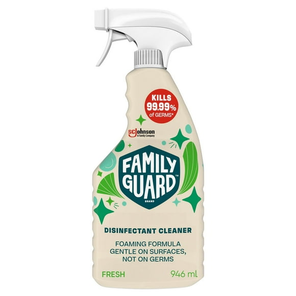 Family Guard™ Disinfectant All Purpose Cleaner, Kills 99.99% of Germs, Fresh Scent, 946mL, Fresh Scent