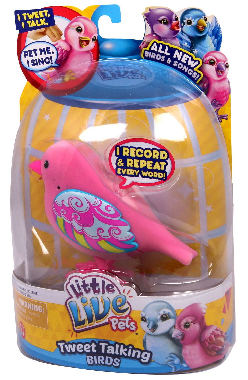 Little Live Pets Tweet Talking Birds Rainbow Glow Bird Toy | Walmart Canada