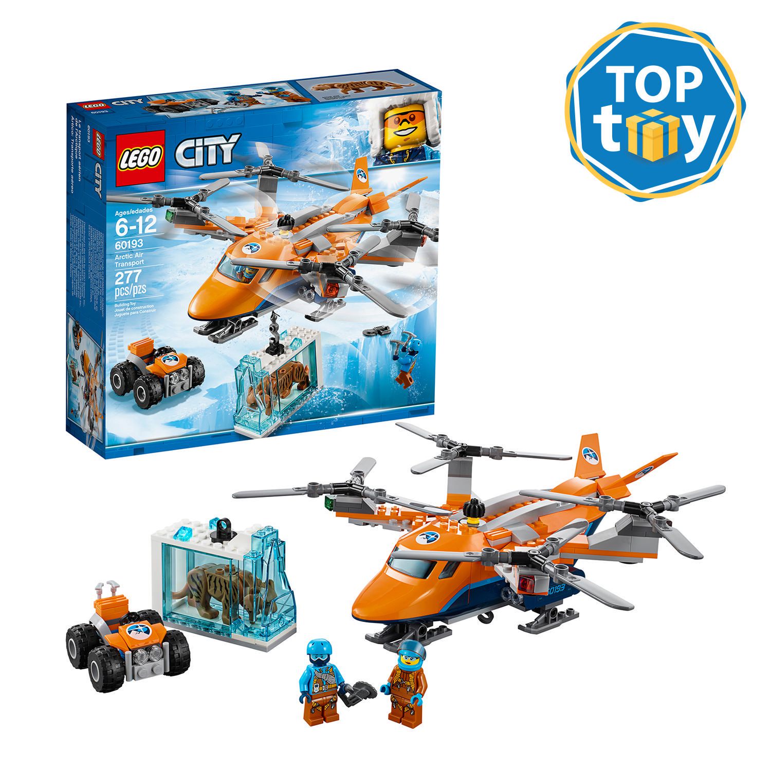 LEGO City Arctic Air Transport 60193 Building Kit (277 Piece