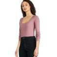 thumbnail image 2 of George Women's Scoop Neckline Bodysuit, 2 of 6