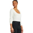 thumbnail image 2 of George Women's Scoop Neckline Bodysuit, 2 of 6