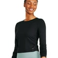 thumbnail image 2 of Athletic Works Women's Side Ruched Tee, 2 of 6