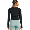 thumbnail image 3 of Athletic Works Women's Side Ruched Tee, 3 of 6