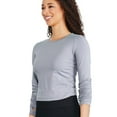 thumbnail image 2 of Athletic Works Women's Side Ruched Tee, 2 of 6