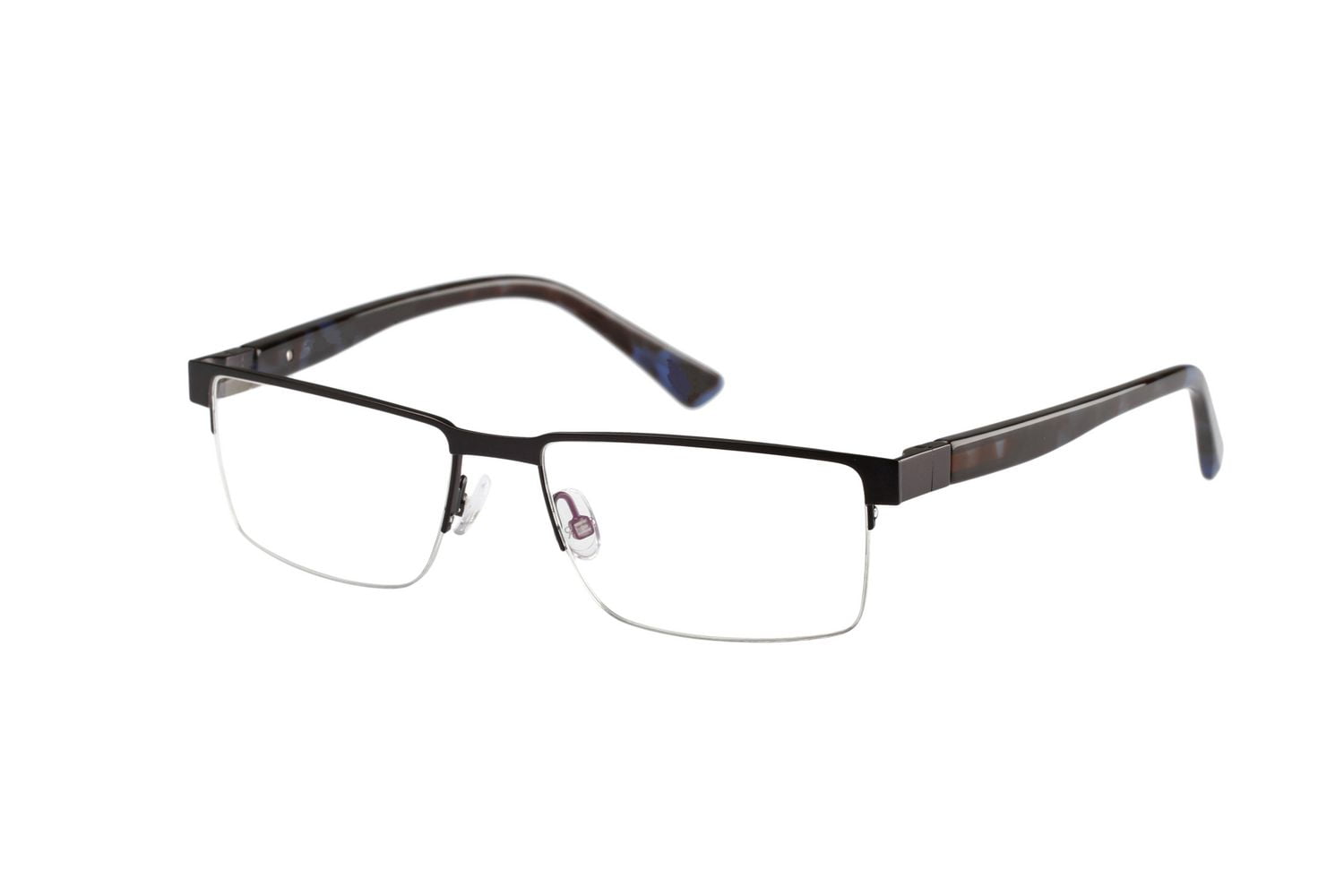London Underground Men's LUO04 010 Charcoal/Blue Eyeglasses Walmart