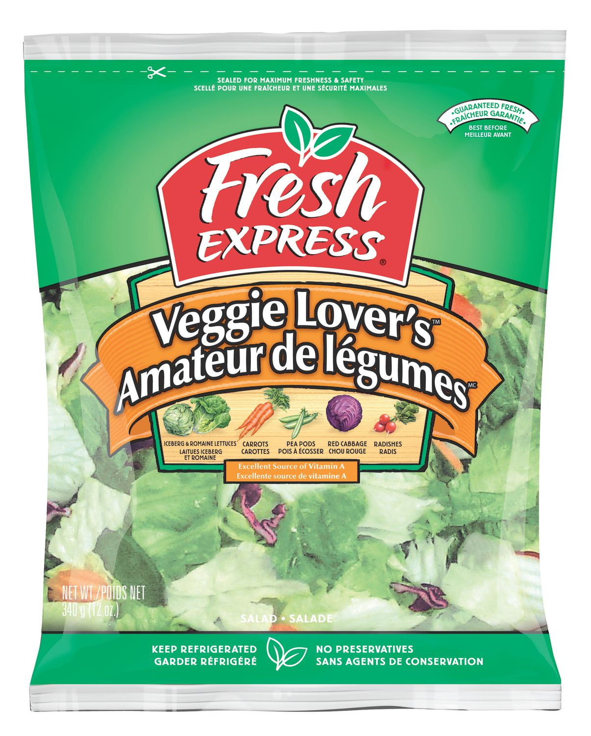 Buy Veggie Lover's Salad Mix Online Walmart Canada