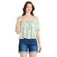 thumbnail image 1 of George Women's Off The Shoulder Tee, 1 of 6