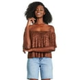 thumbnail image 1 of George Women's Off The Shoulder Tee, 1 of 6