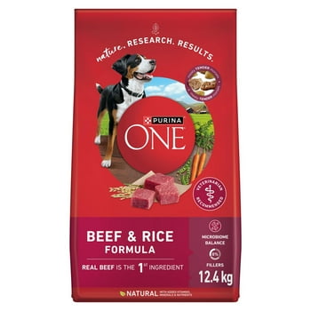 Purina ONE Microbiome Balance Formule Bœuf Et Riz, Nourriture Sèche pour Chiens 1.72-12.4 kg