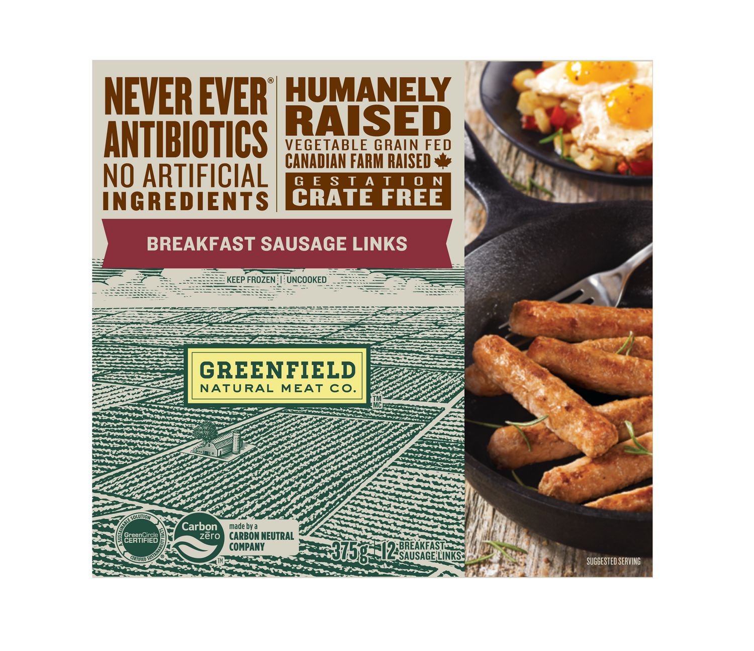 Greenfield Natural Meat Co Breakfast Sausage Links ...