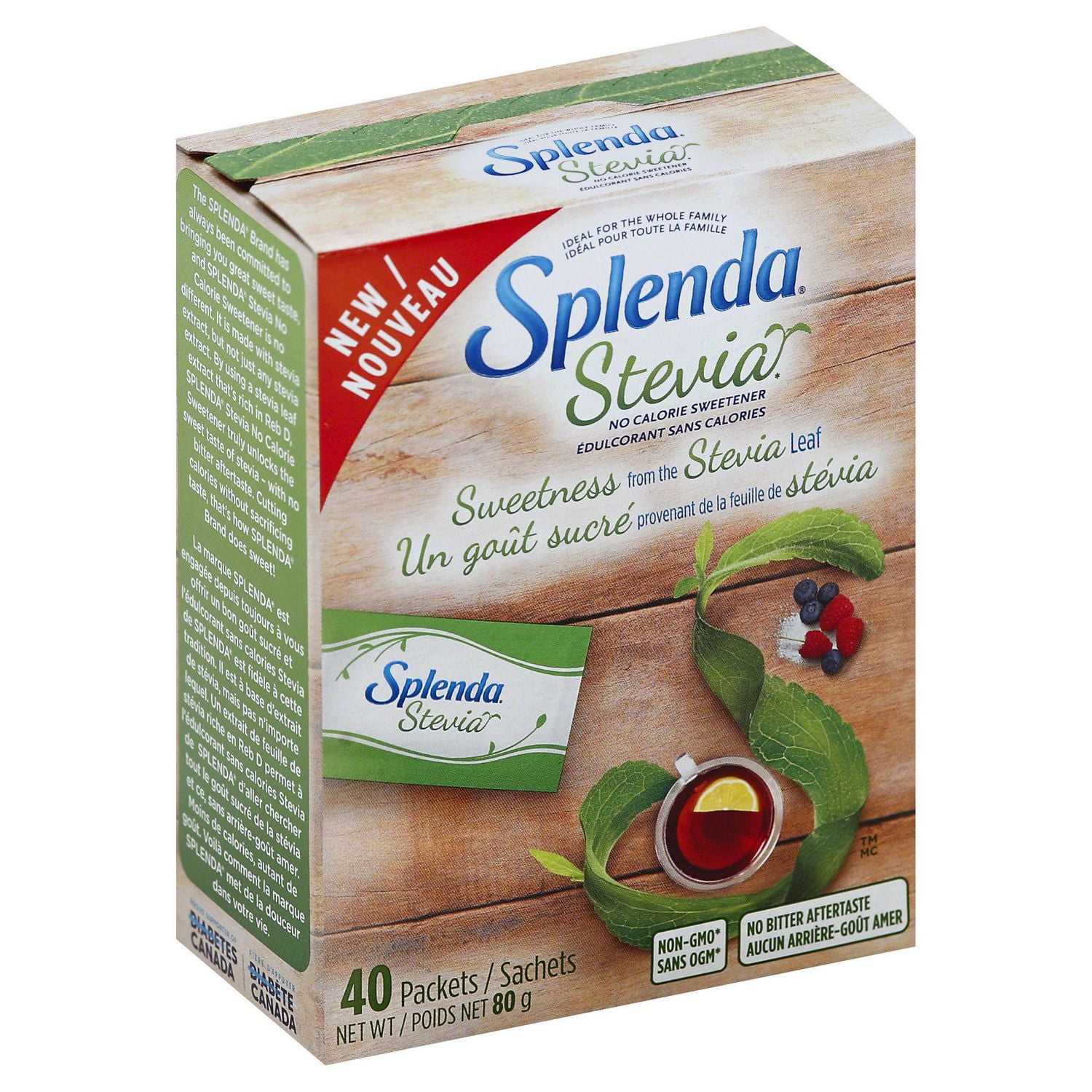 Splenda® Stevia Sweetener Packets Walmart Canada