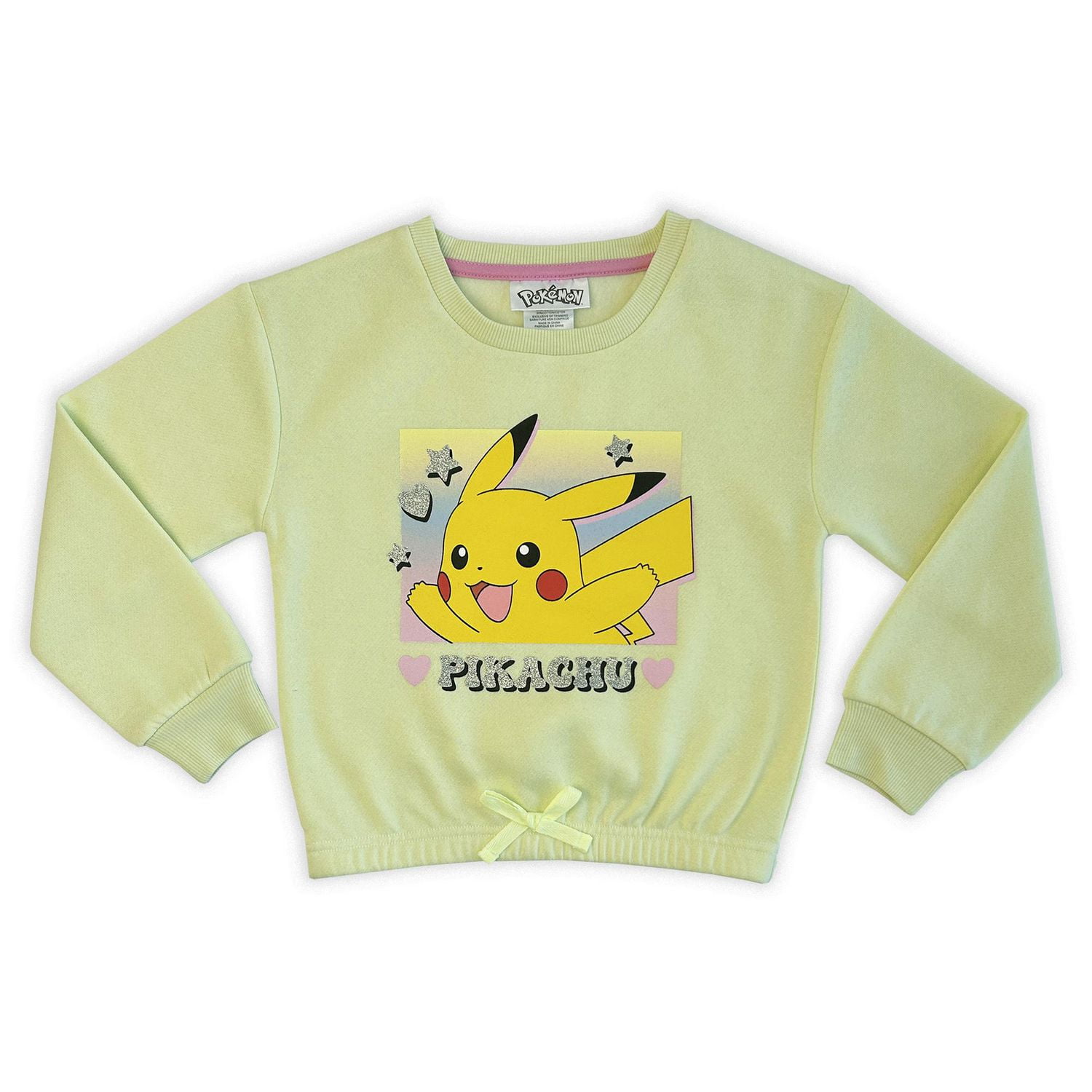 Pokemon Girls fleece long sleeve popover