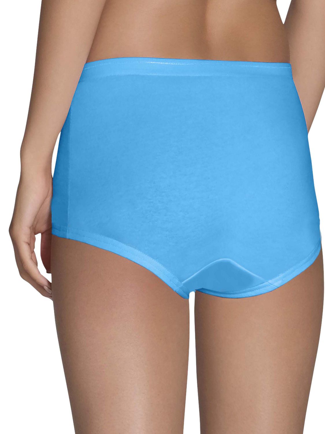 Fruit Of The Loom Womens Cotton Boyshort Panties 6-Pack, 9