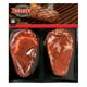 Bifteck de faux-filet assaisonné avec épice à bifteck Montréal de Grilladerie Select – image 1 sur 2