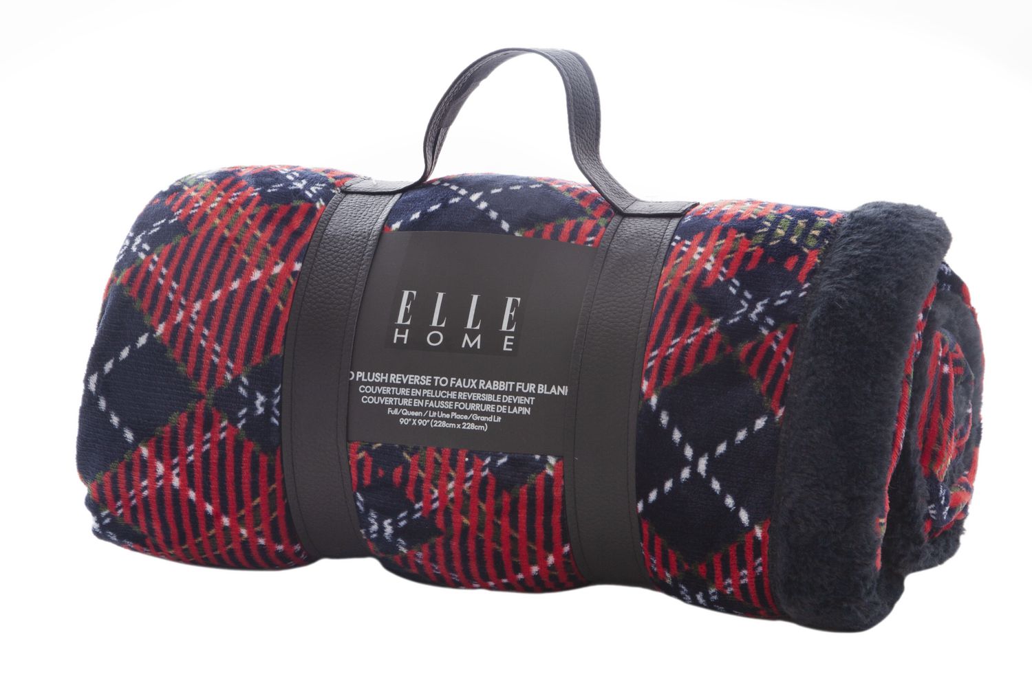 Elle Decor Faux Rabbit Fur Bed Blanket Walmart Canada