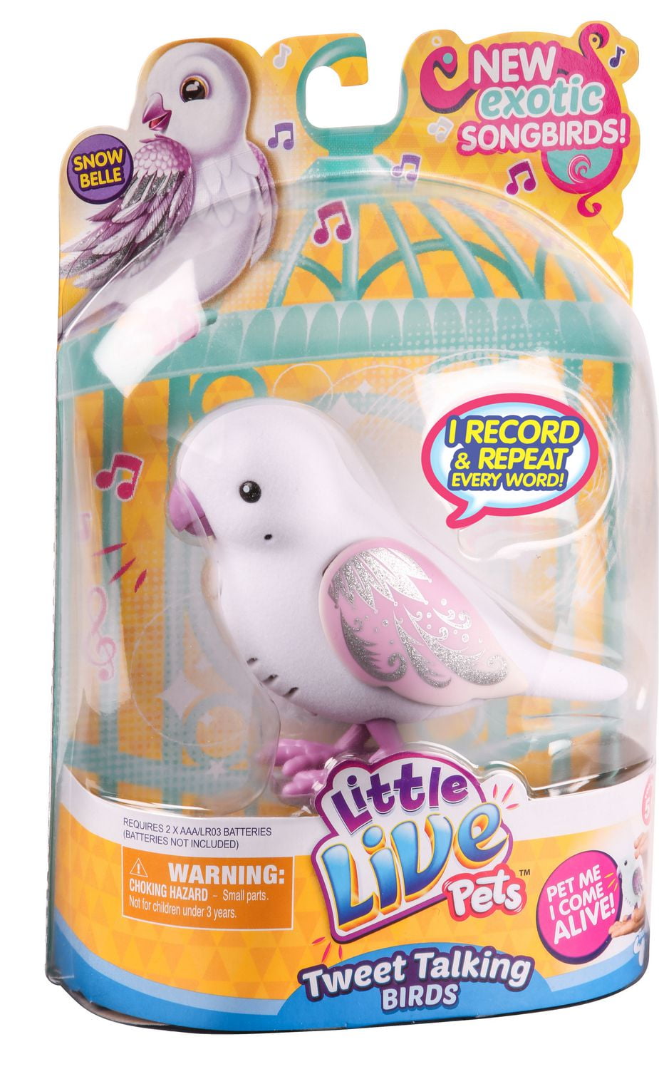 Little live 2024 pets talking bird