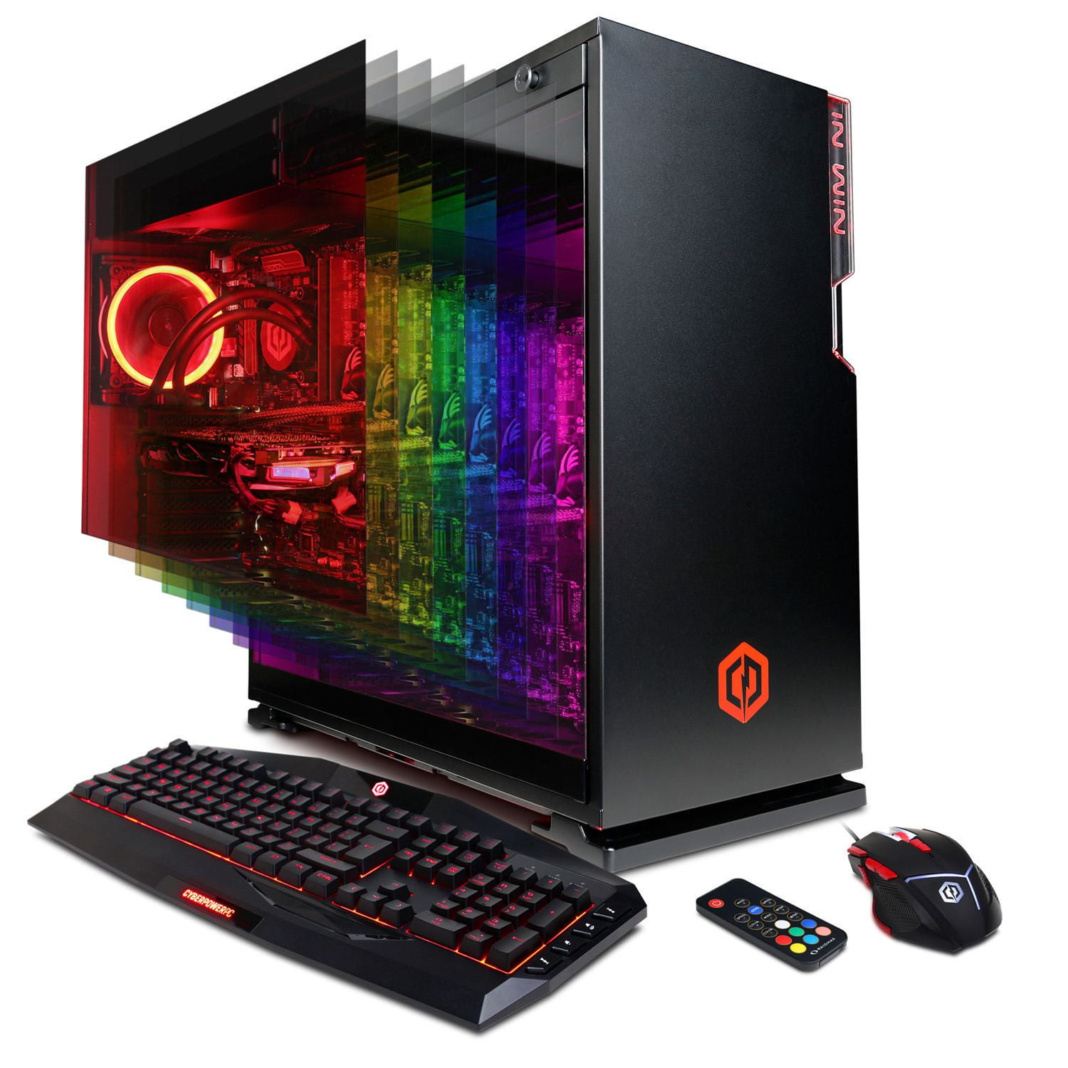 CyberpowerPC Gamer Supreme Liquid Cool SLC10120 with AMD Ryzen 7 2700X ...