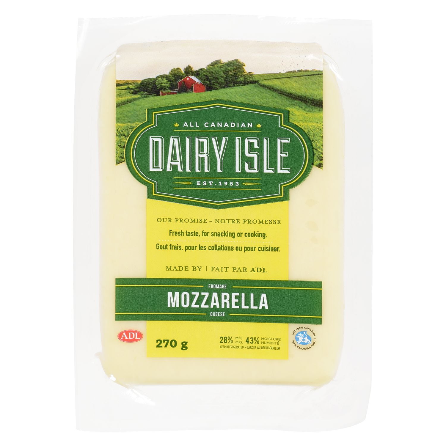 DAIRY ISLE MOZZARELLA CHEESE Walmart Canada