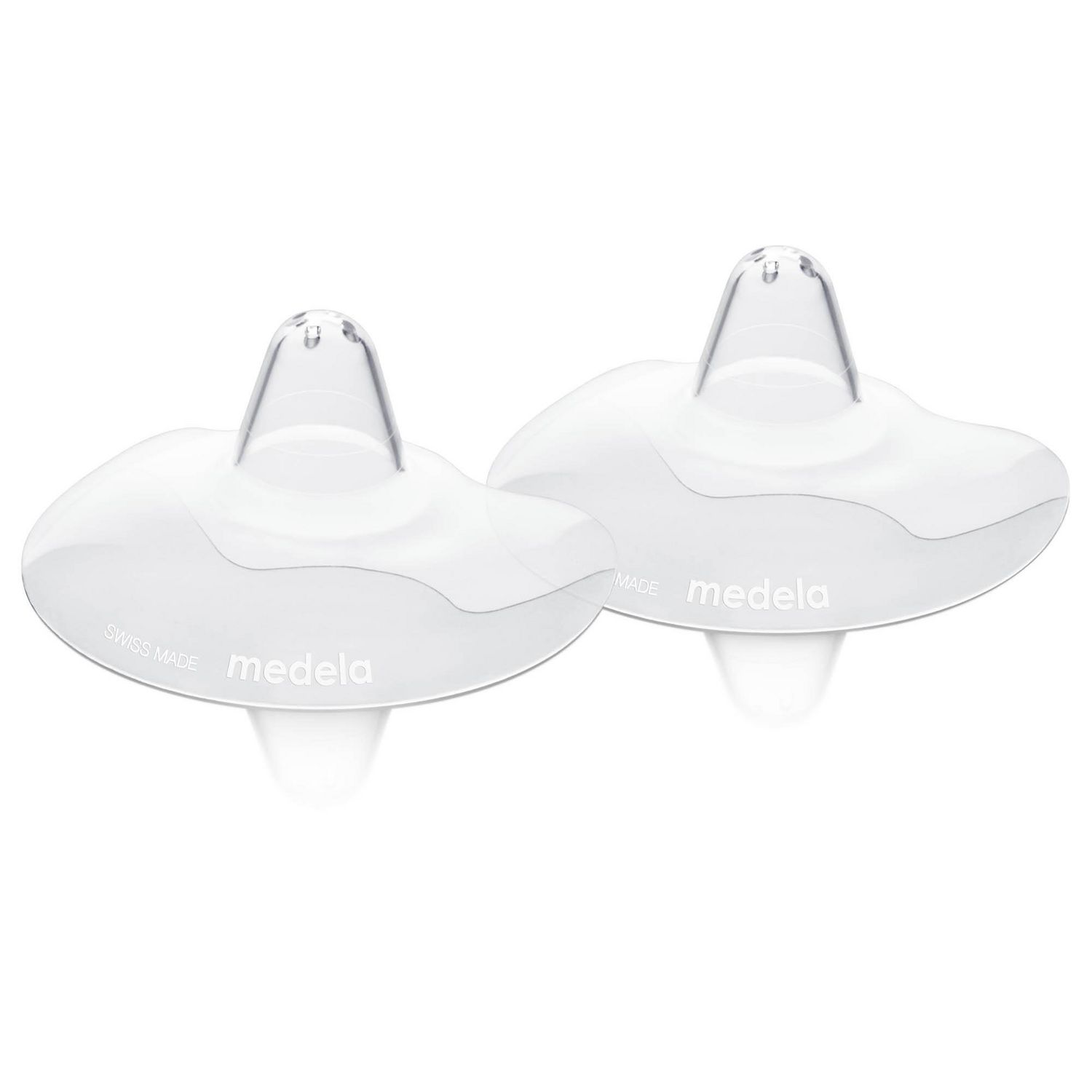 Best nipple shield – Two clear plastic Medela nipple shields