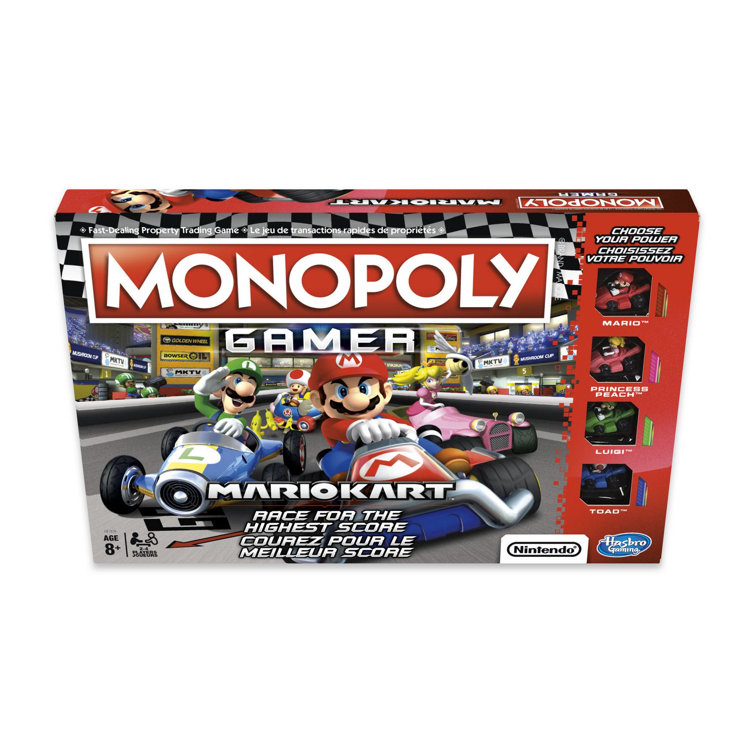  Monopoly - Gamer Mario Kart, E1870 (French) : Toys & Games