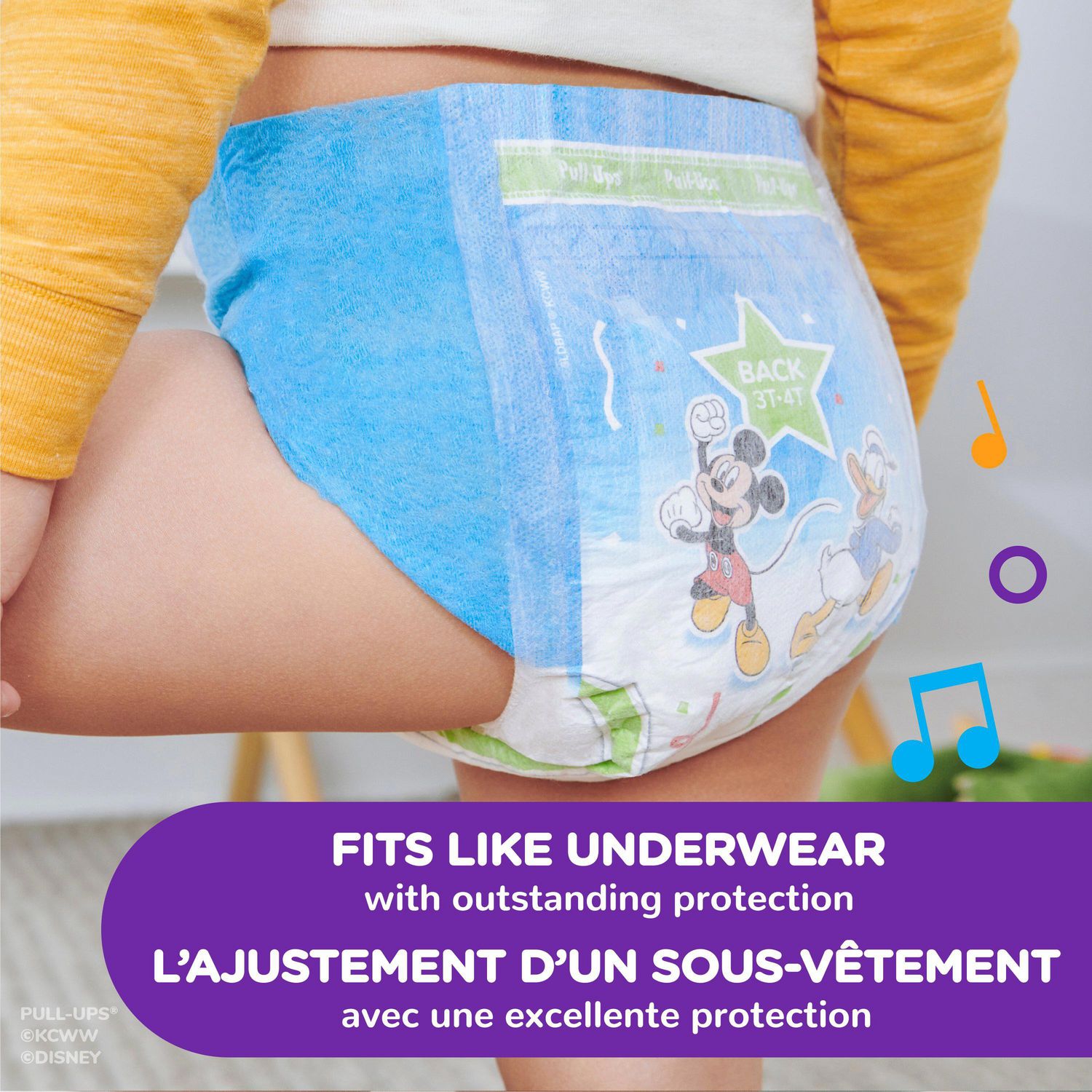 Pull-Ups Learning Designs Girls' Potty Training Pants 2T-3T (16-34 lbs), 74  ct - Pay Less Super Markets