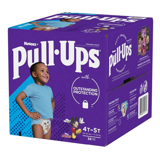Pull Ups - Pull Ups, Night-Time - Training Pants, for Girls, Size 2T-3T  (18-34 lbs), Disney Princess (23 count), Shop