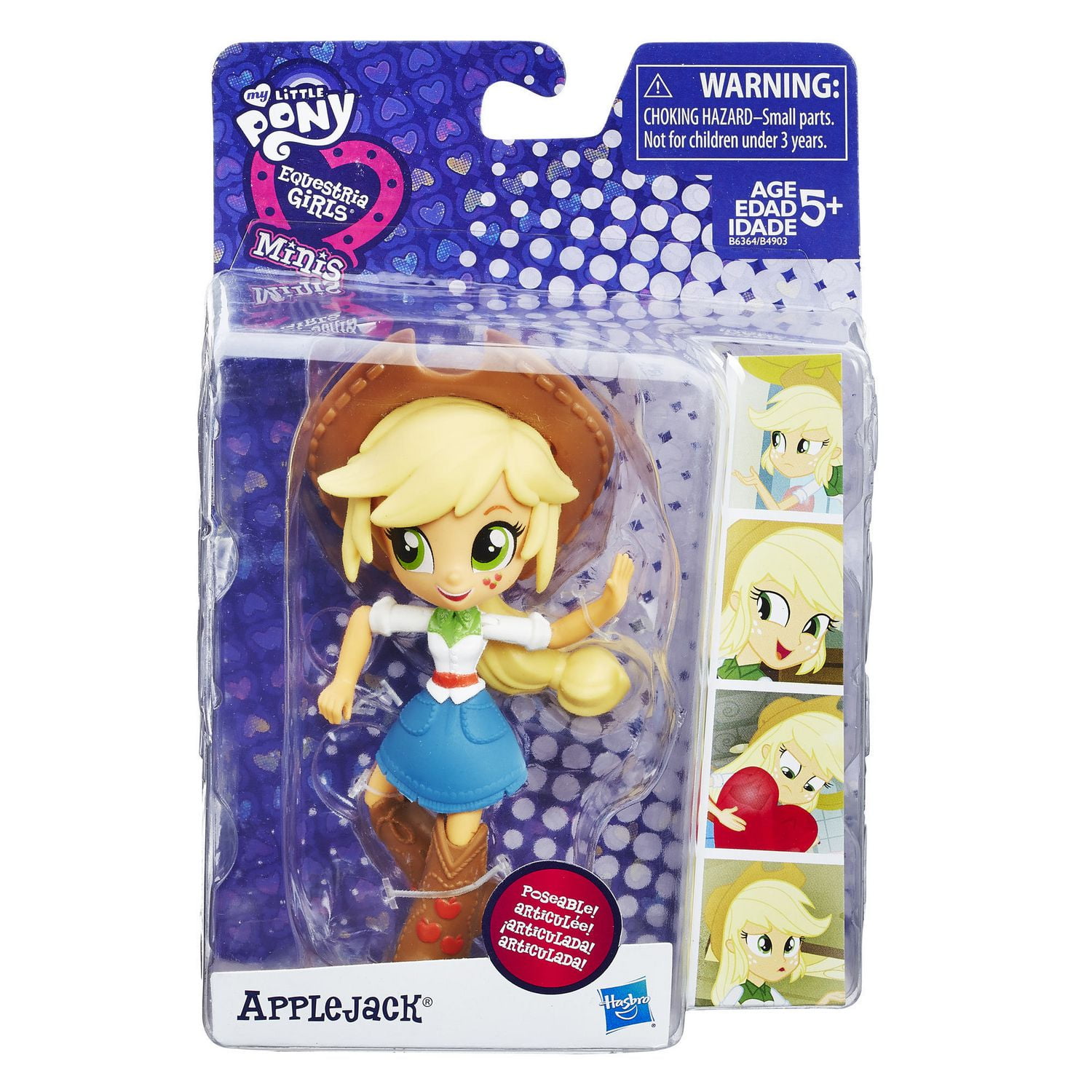 My Little Pony Equestria Girls Minis Applejack Doll Walmart